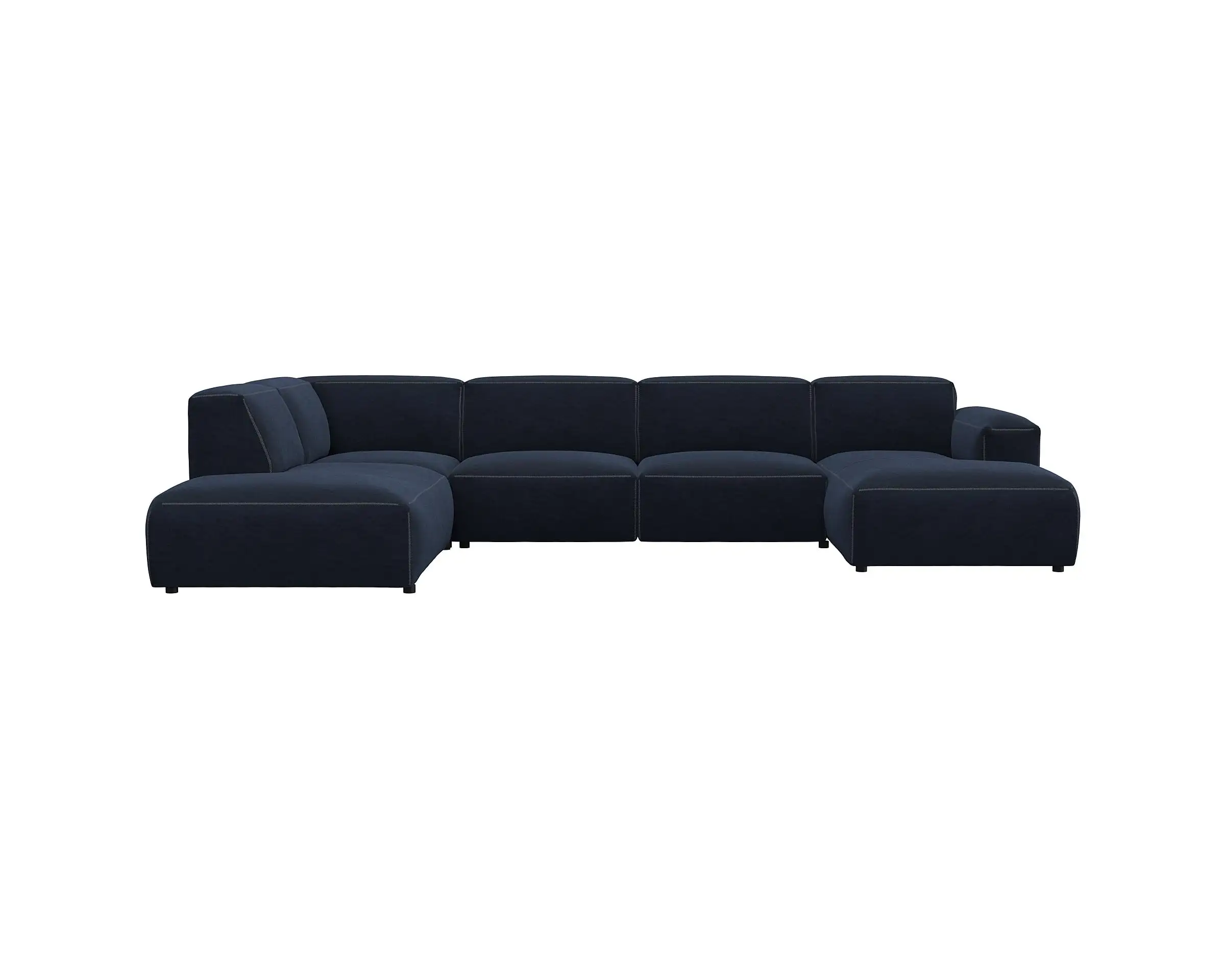 Flexlux 2.5 Sitzer Eckcouch Chaiselong Open-End Bild 1