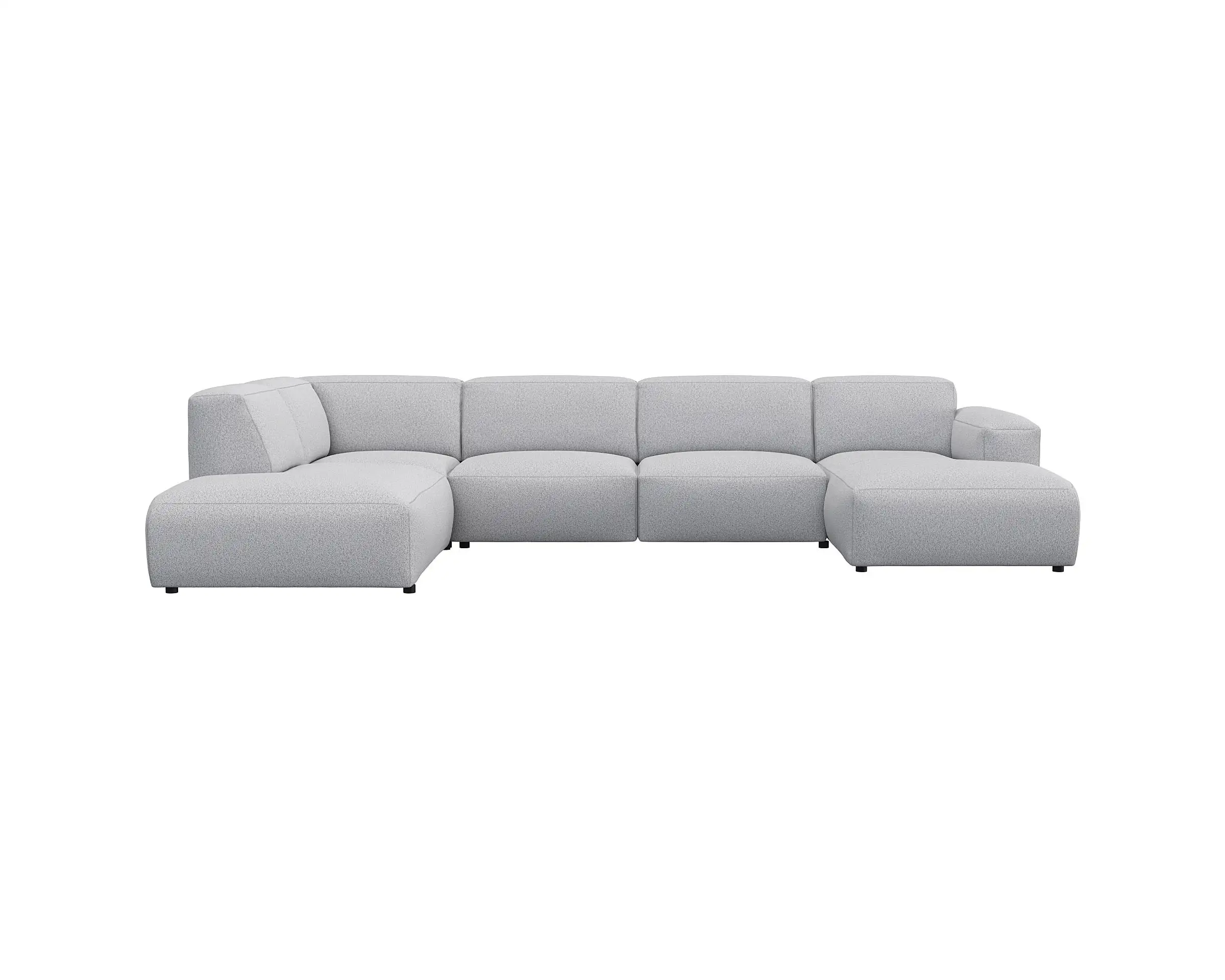 Flexlux 2.5 Sitzer Eckcouch Chaiselong Open-End Bild 1