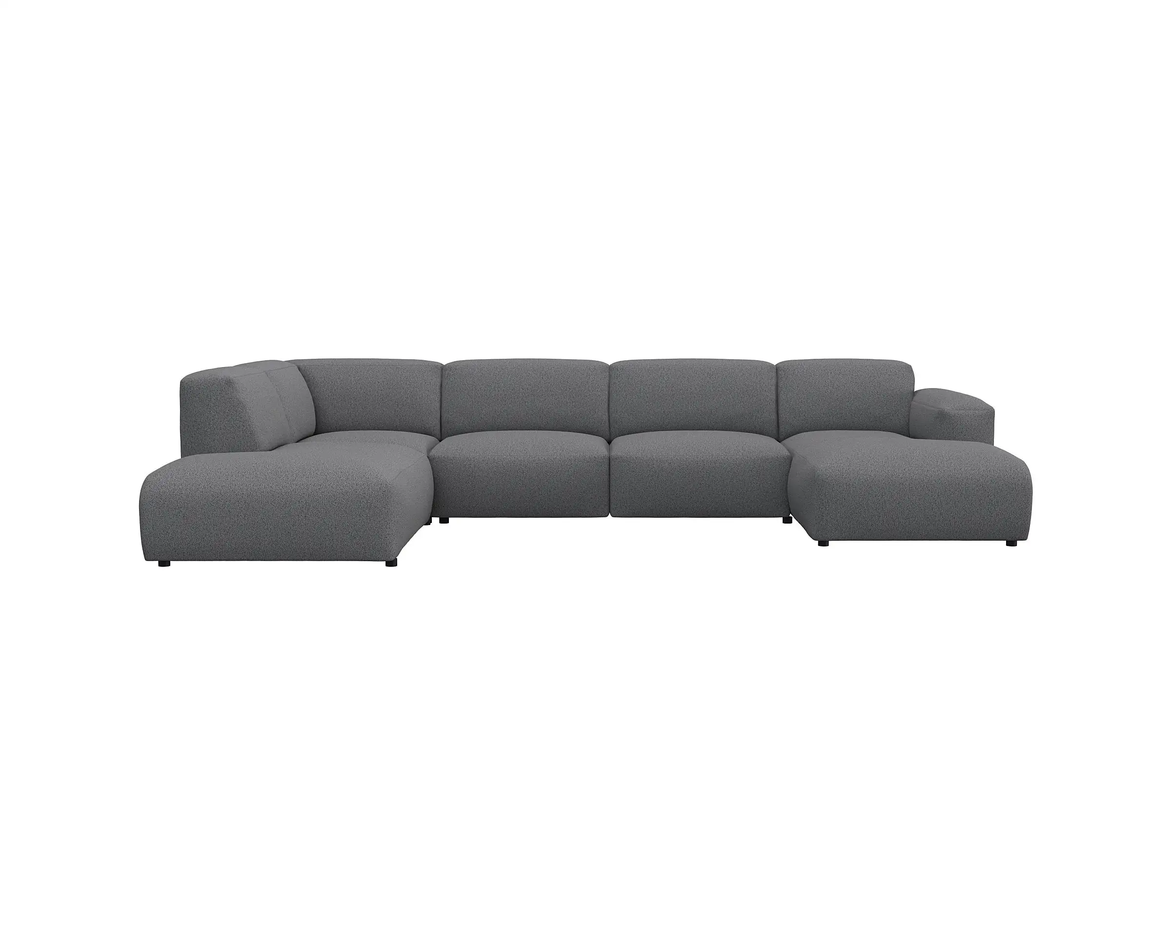 Flexlux 2.5 Sitzer Eckcouch Chaiselong Open-End Bild 1