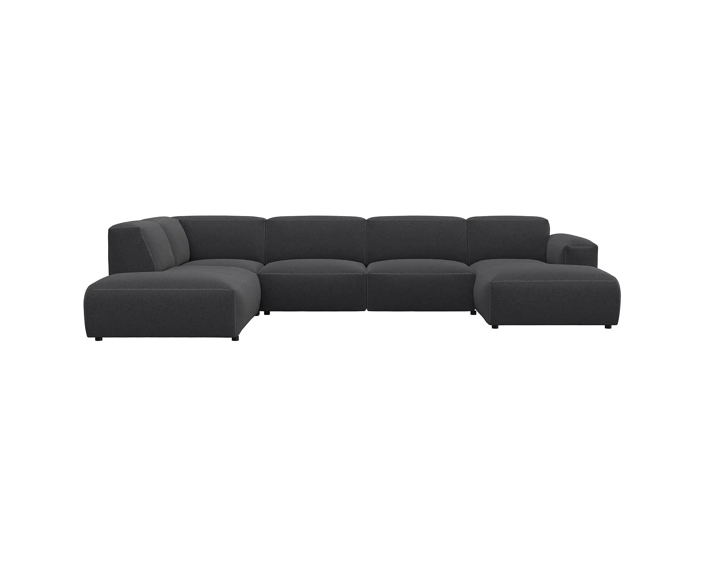 Flexlux 2.5 Sitzer Eckcouch Chaiselong Open-End Bild 1