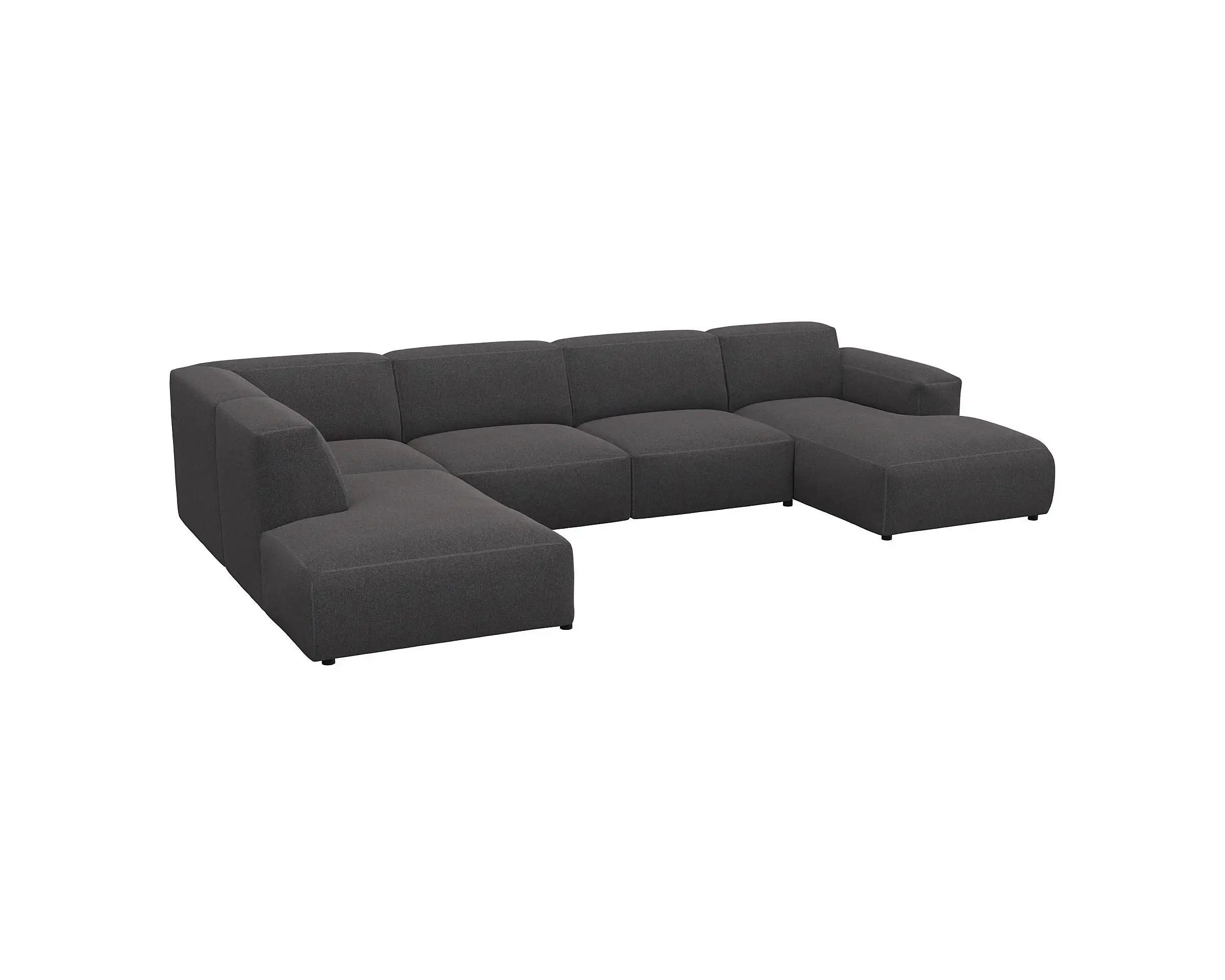 Flexlux 2.5 Sitzer Eckcouch Chaiselong Open-End Bild 2