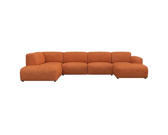 Lucera 2.5 Sitzer Eckcouch Chaiselong Open-End 1