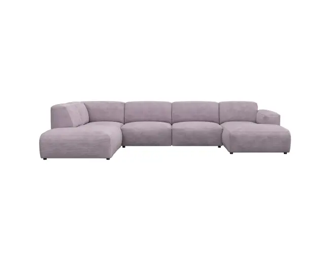 Lucera 2.5 Sitzer Eckcouch Chaiselong Open-End 1
