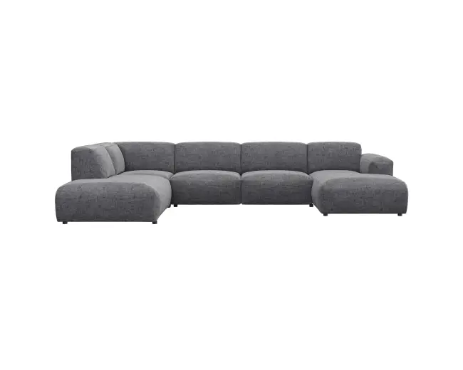 Lucera 2.5 Sitzer Eckcouch Chaiselong Open-End 1