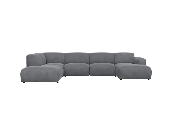 Lucera 2.5 Sitzer Eckcouch Chaiselong Open-End 1