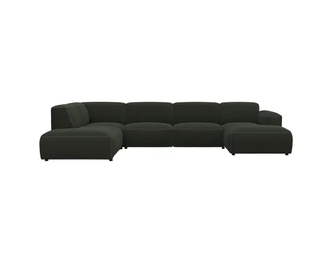 Lucera 2.5 Sitzer Eckcouch Chaiselong Open-End 1