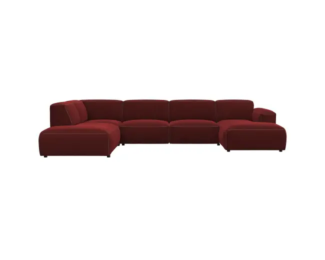 Lucera 2.5 Sitzer Eckcouch Chaiselong Open-End 1