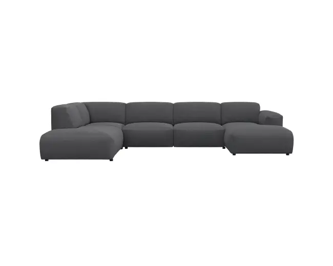 Lucera 2.5 Sitzer Eckcouch Chaiselong Open-End 1