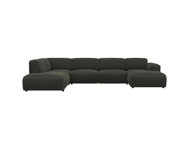 Lucera 2.5 Sitzer Eckcouch Chaiselong Open-End 1