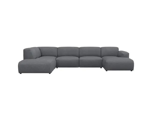 Lucera 2.5 Sitzer Eckcouch Chaiselong Open-End 1