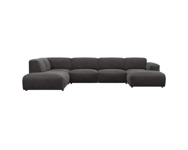 Lucera 2.5 Sitzer Eckcouch Chaiselong Open-End 1