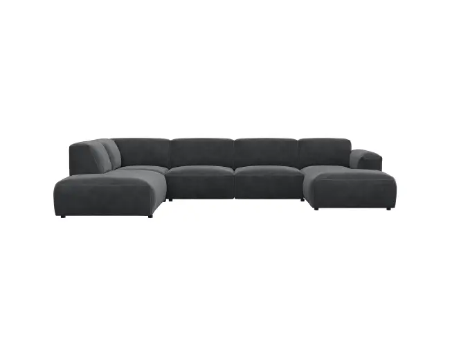 Lucera 2.5 Sitzer Eckcouch Chaiselong Open-End 1