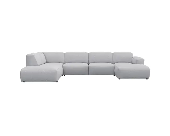Lucera 2.5 Sitzer Eckcouch Chaiselong Open-End 1