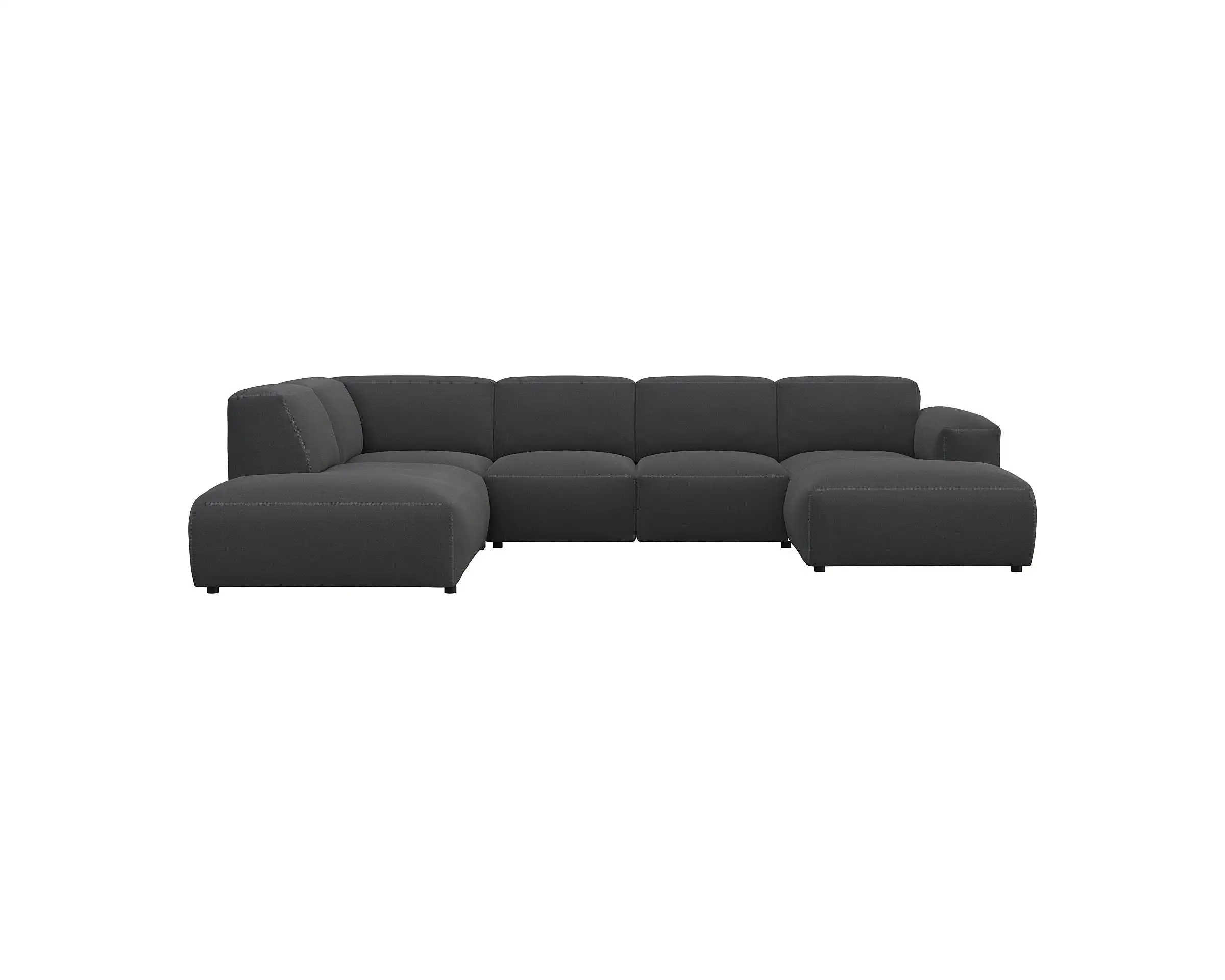 Flexlux 2 Sitzer Eckcouch Chaiselong Open-End Bild 1