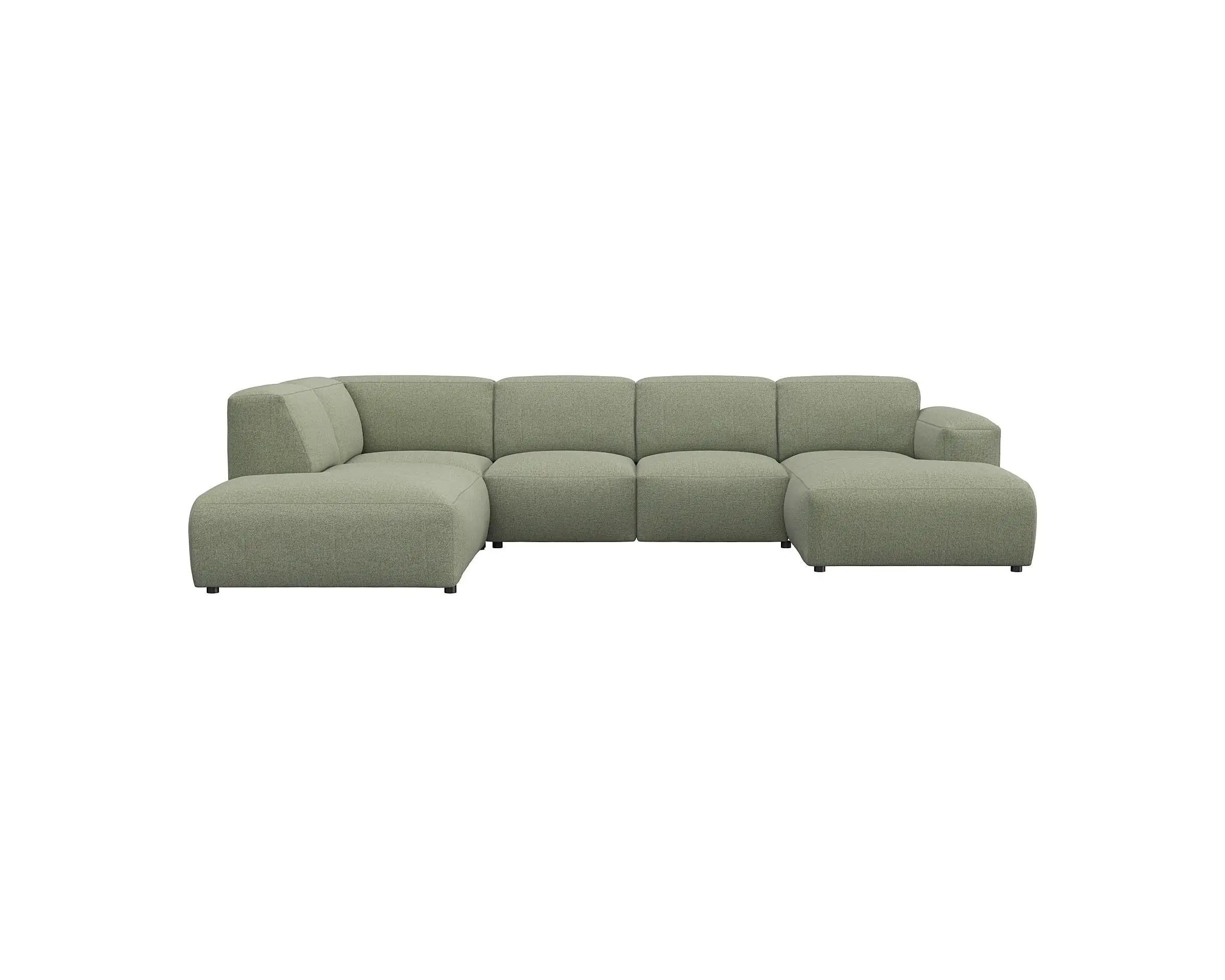 Flexlux 2 Sitzer Eckcouch Chaiselong Open-End Bild 1