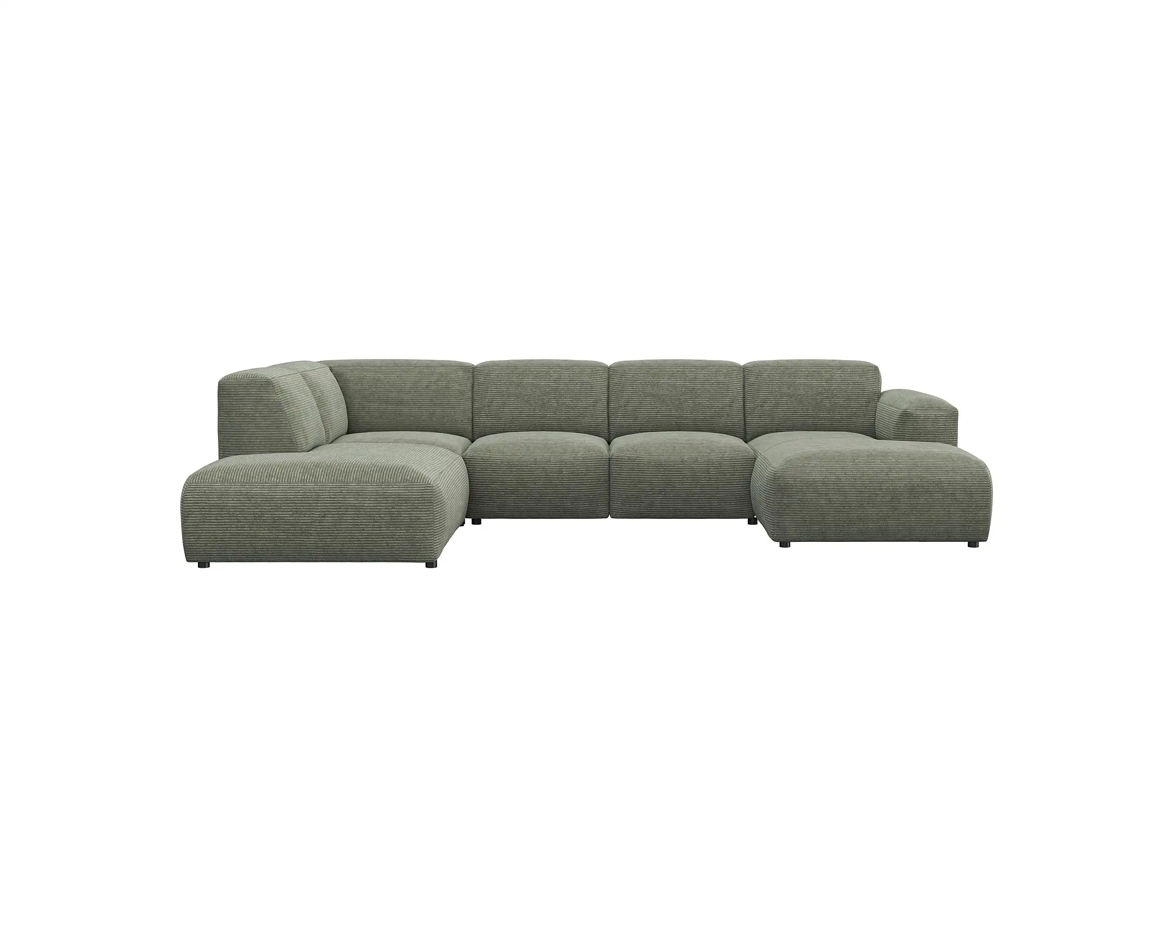Flexlux 2 Sitzer Eckcouch Chaiselong Open-End Bild 1