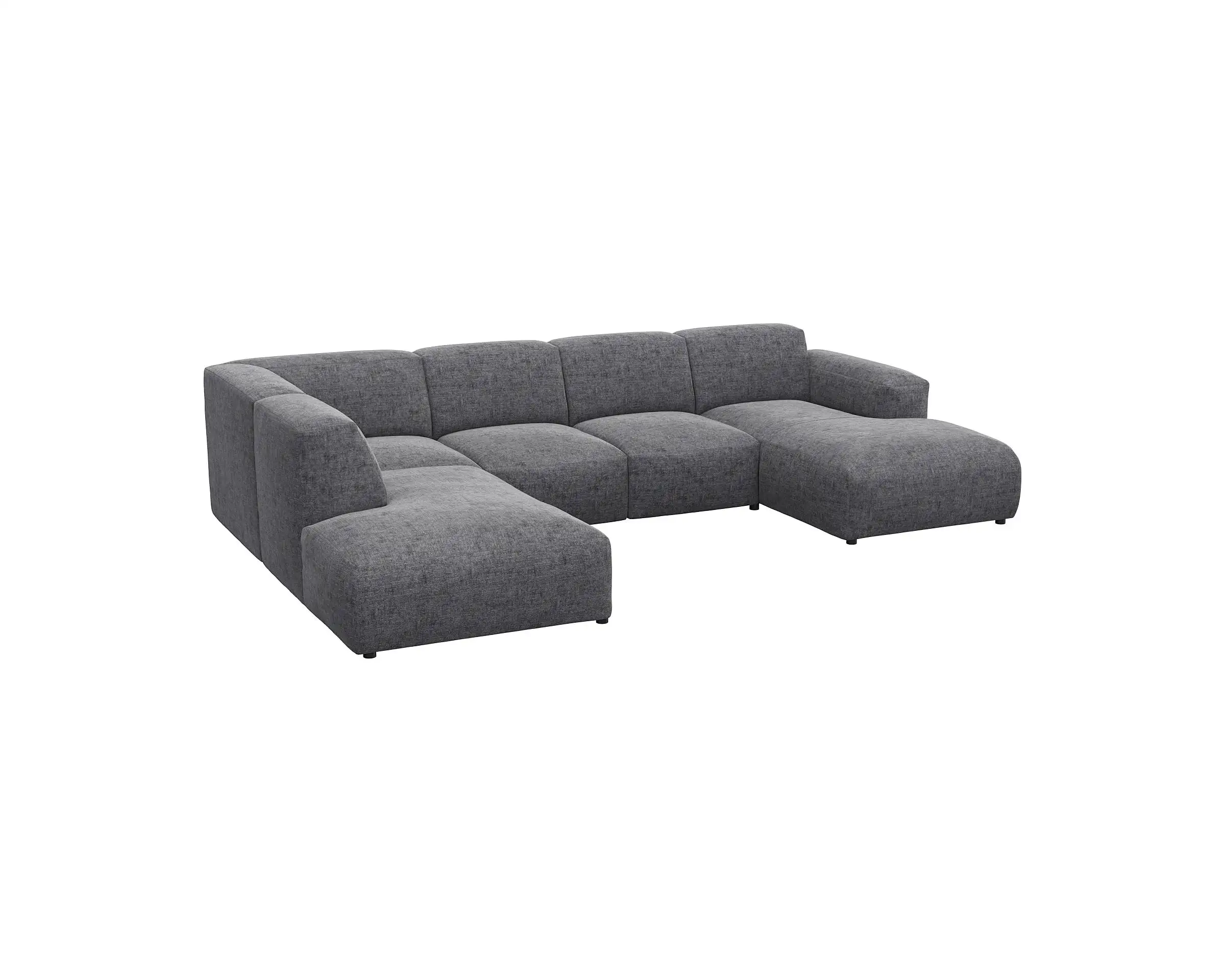 Flexlux 2 Sitzer Eckcouch Chaiselong Open-End Bild 2