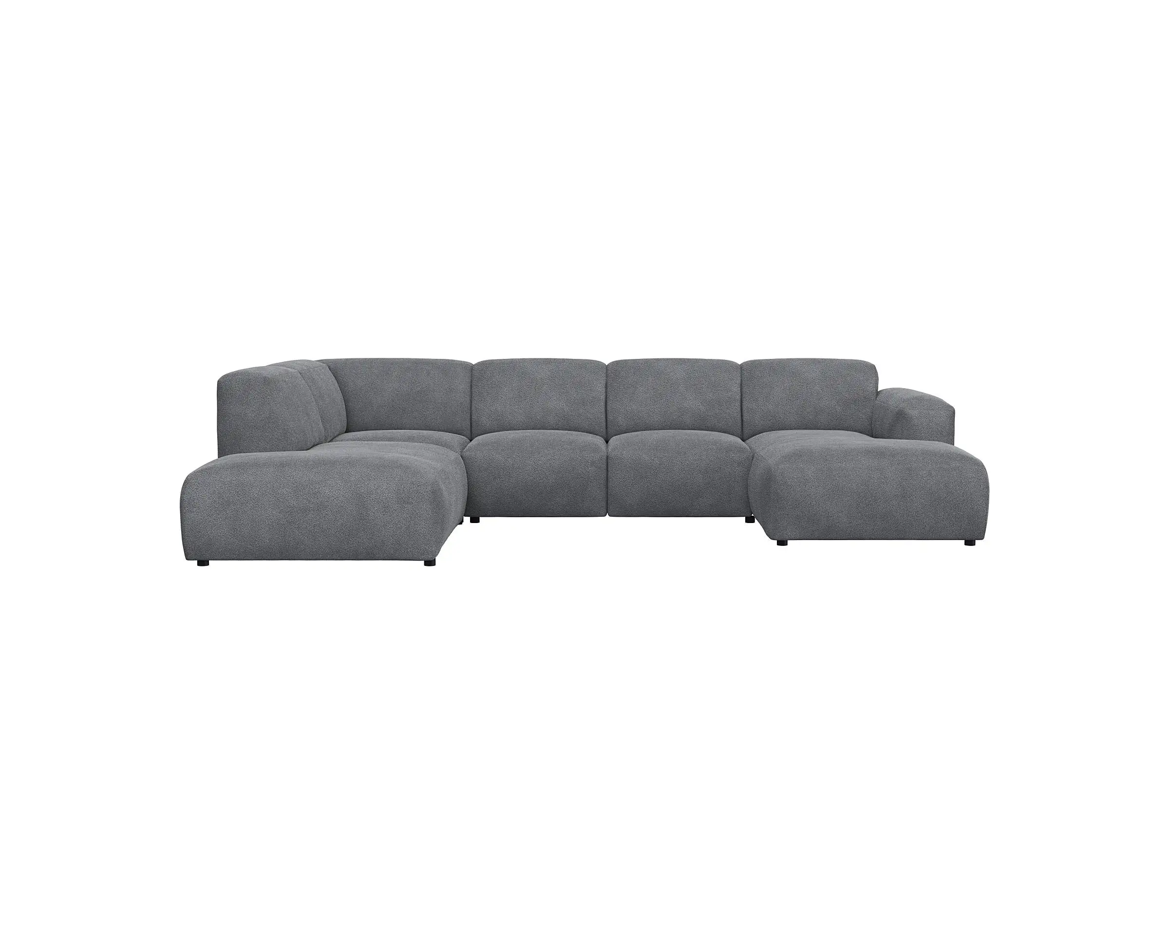 Flexlux 2 Sitzer Eckcouch Chaiselong Open-End Bild 1