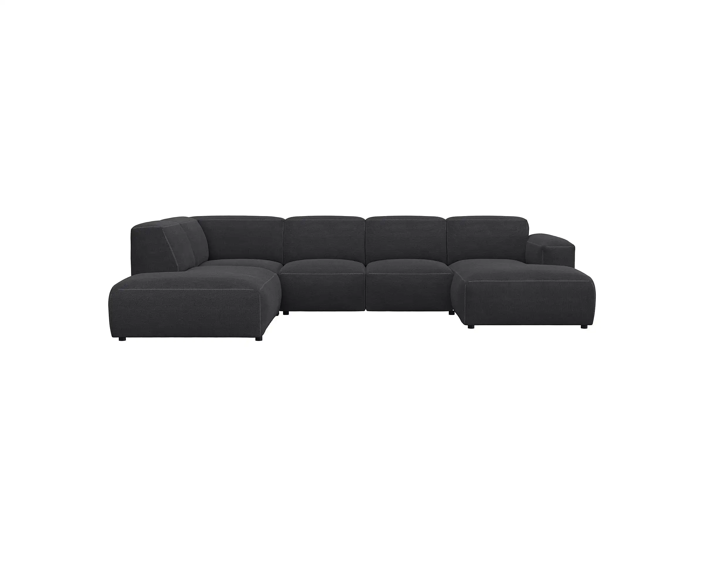 Flexlux 2 Sitzer Eckcouch Chaiselong Open-End Bild 1