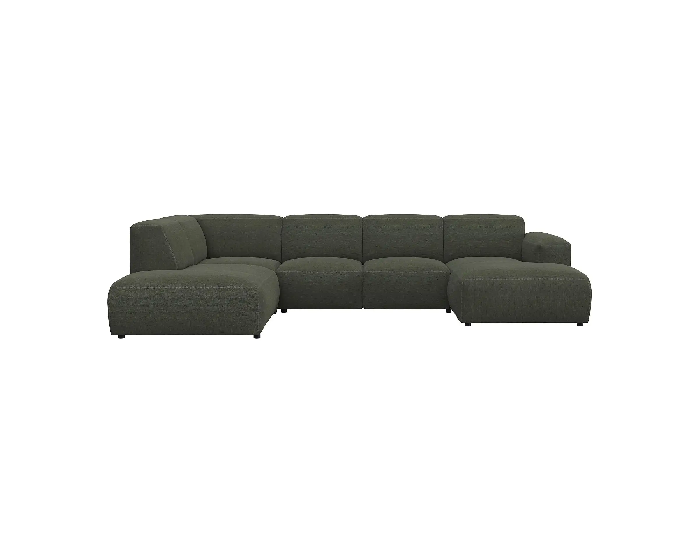Flexlux 2 Sitzer Eckcouch Chaiselong Open-End Bild 1