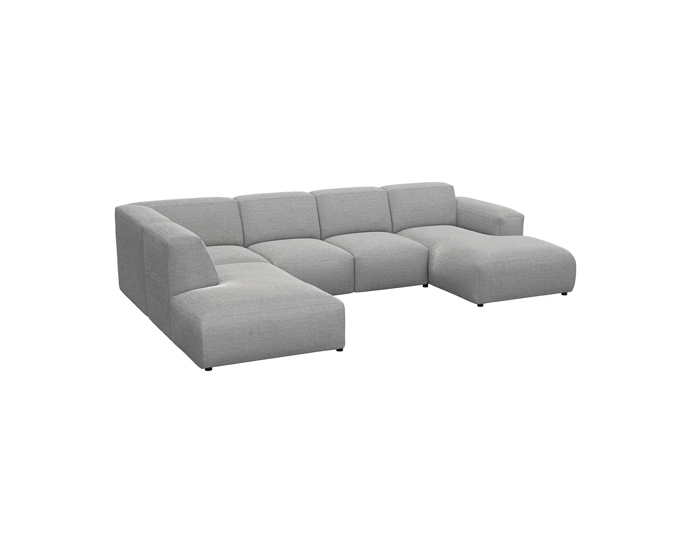 Flexlux 2 Sitzer Eckcouch Chaiselong Open-End Bild 2