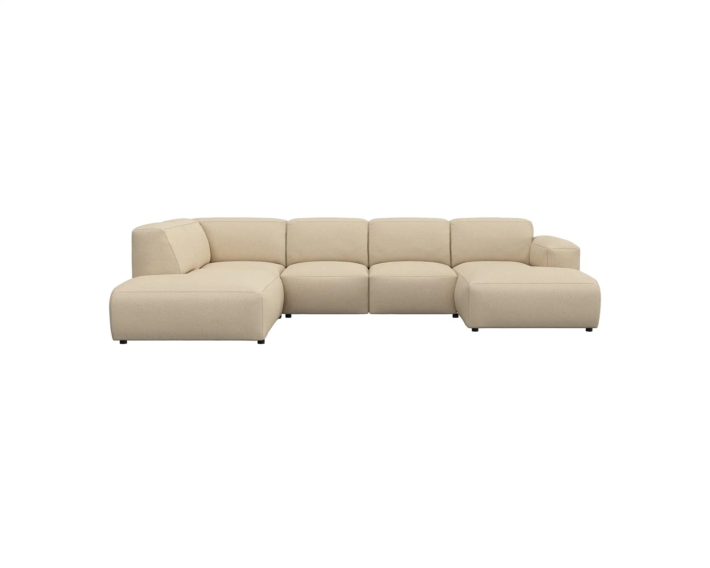 Flexlux 2 Sitzer Eckcouch Chaiselong Open-End Bild 1