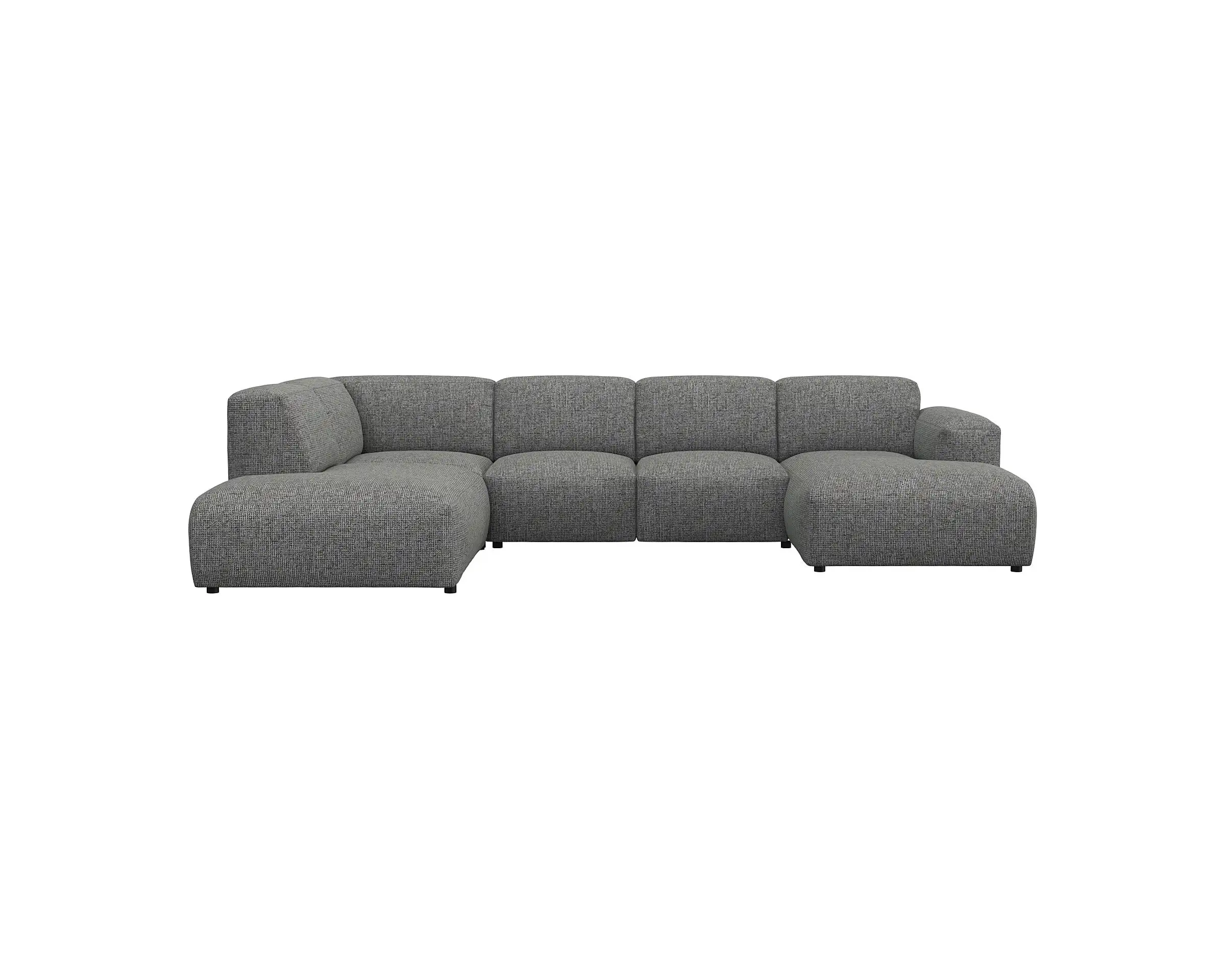 Flexlux 2 Sitzer Eckcouch Chaiselong Open-End Bild 1