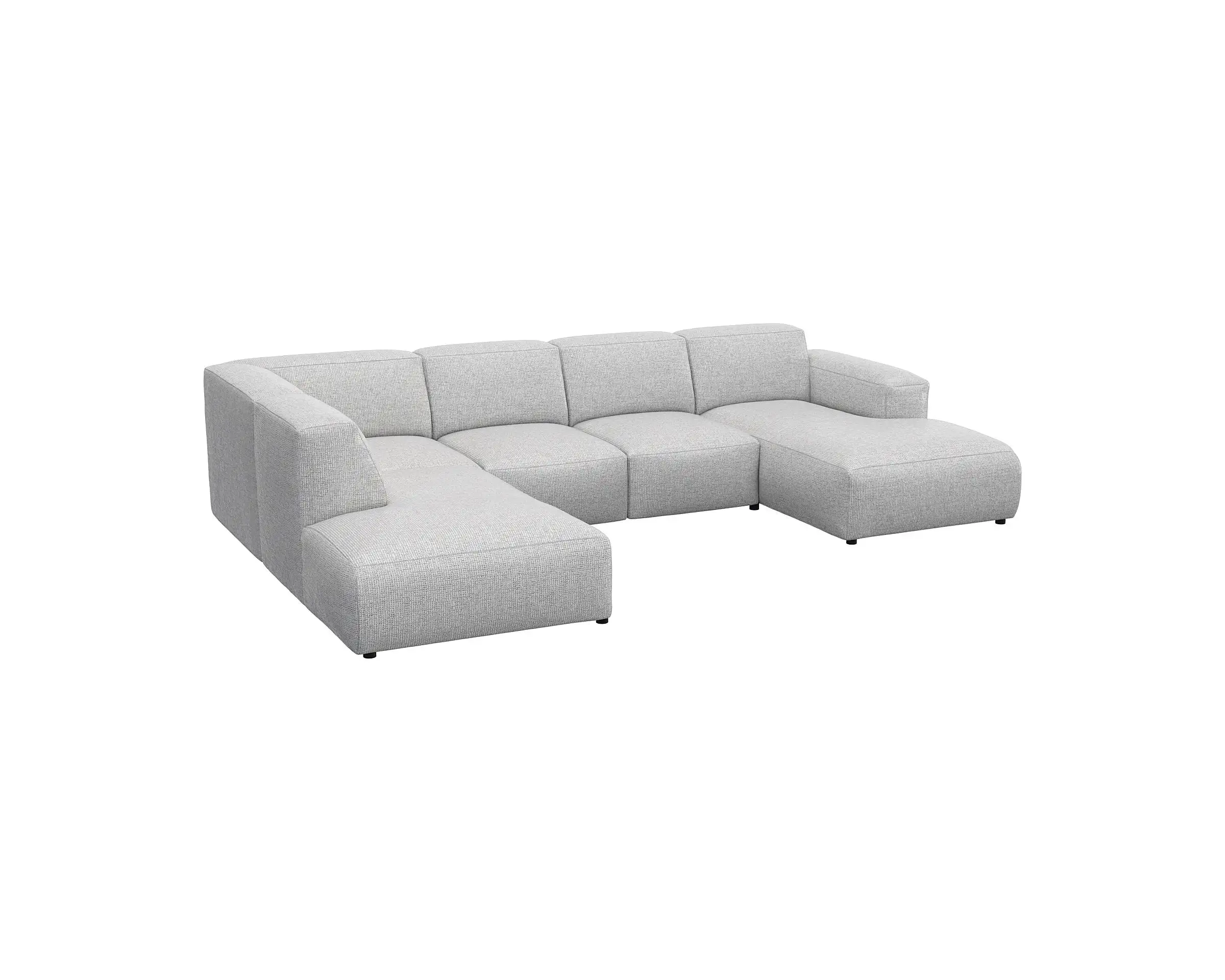 Flexlux 2 Sitzer Eckcouch Chaiselong Open-End Bild 2