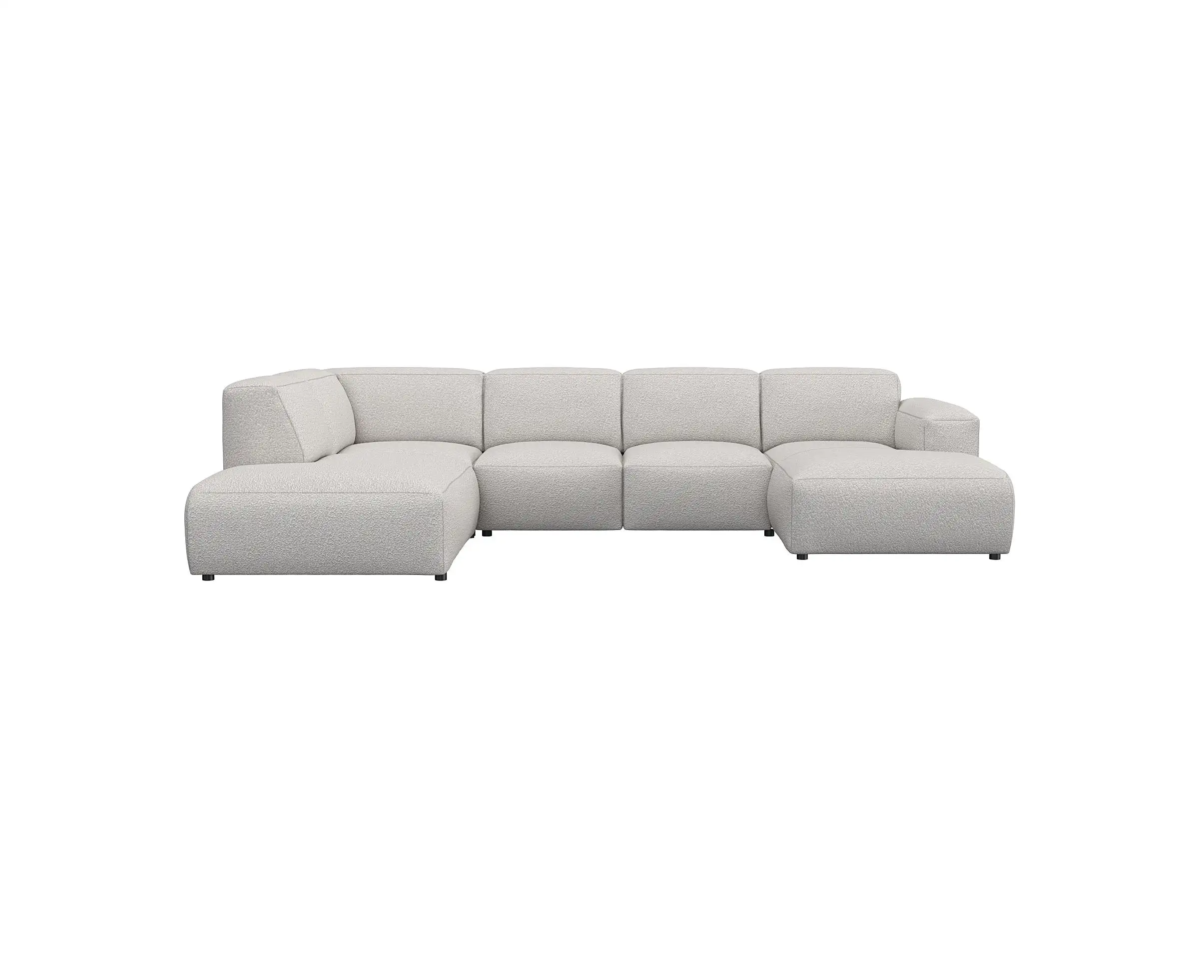 Flexlux 2 Sitzer Eckcouch Chaiselong Open-End Bild 1