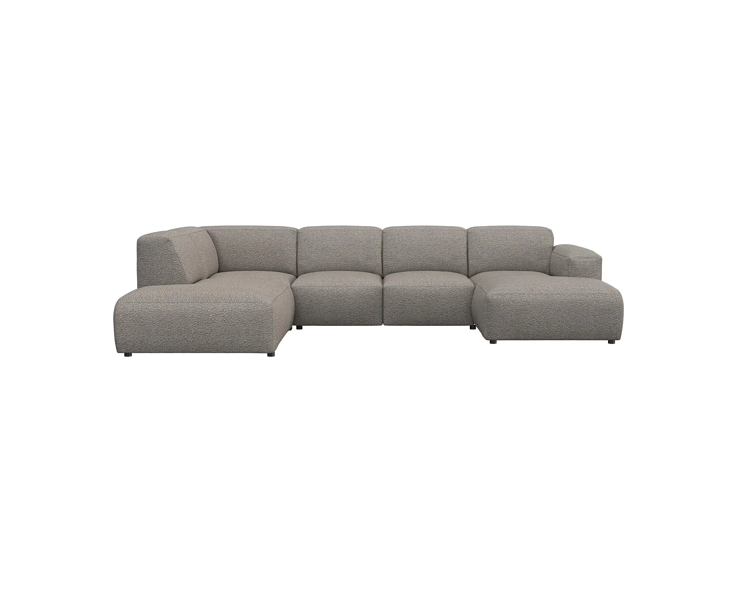 Flexlux 2 Sitzer Eckcouch Chaiselong Open-End Bild 1
