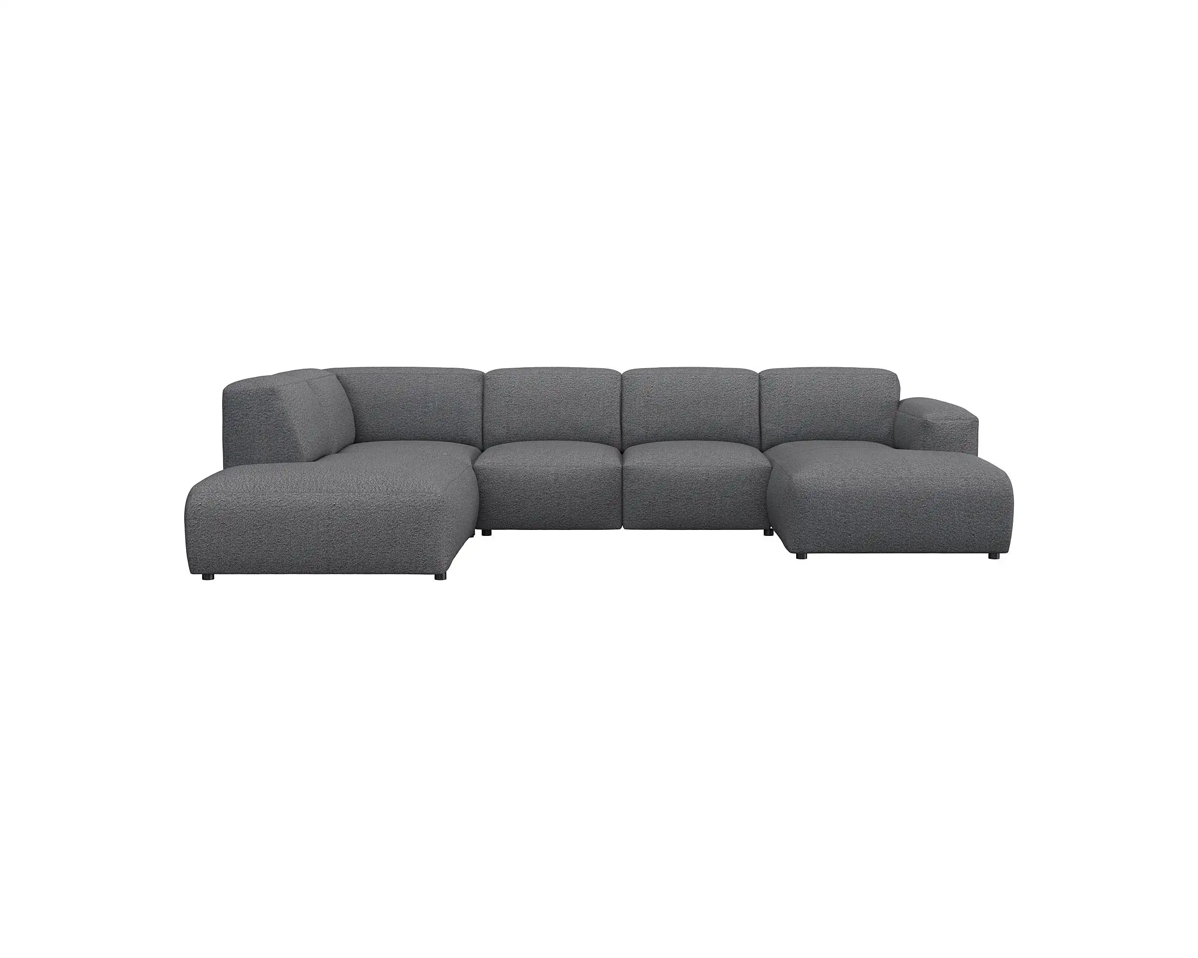 Flexlux 2 Sitzer Eckcouch Chaiselong Open-End Bild 1