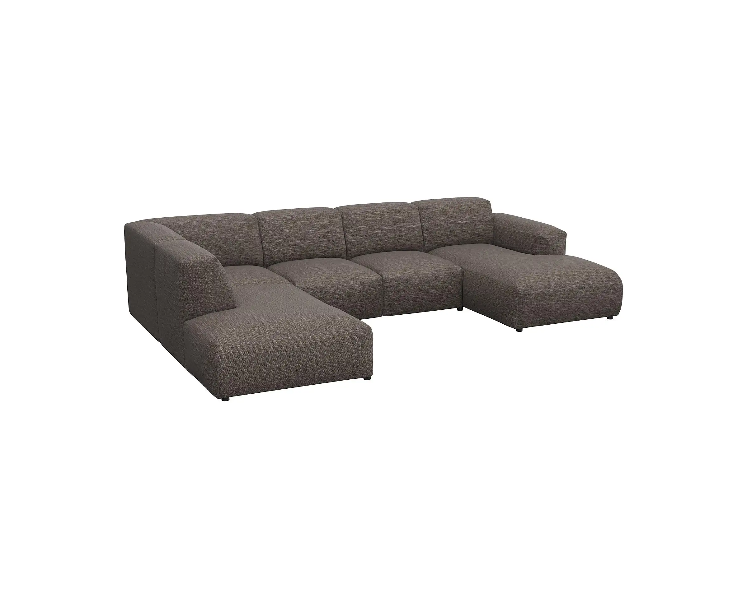 Flexlux 2 Sitzer Eckcouch Chaiselong Open-End Bild 2