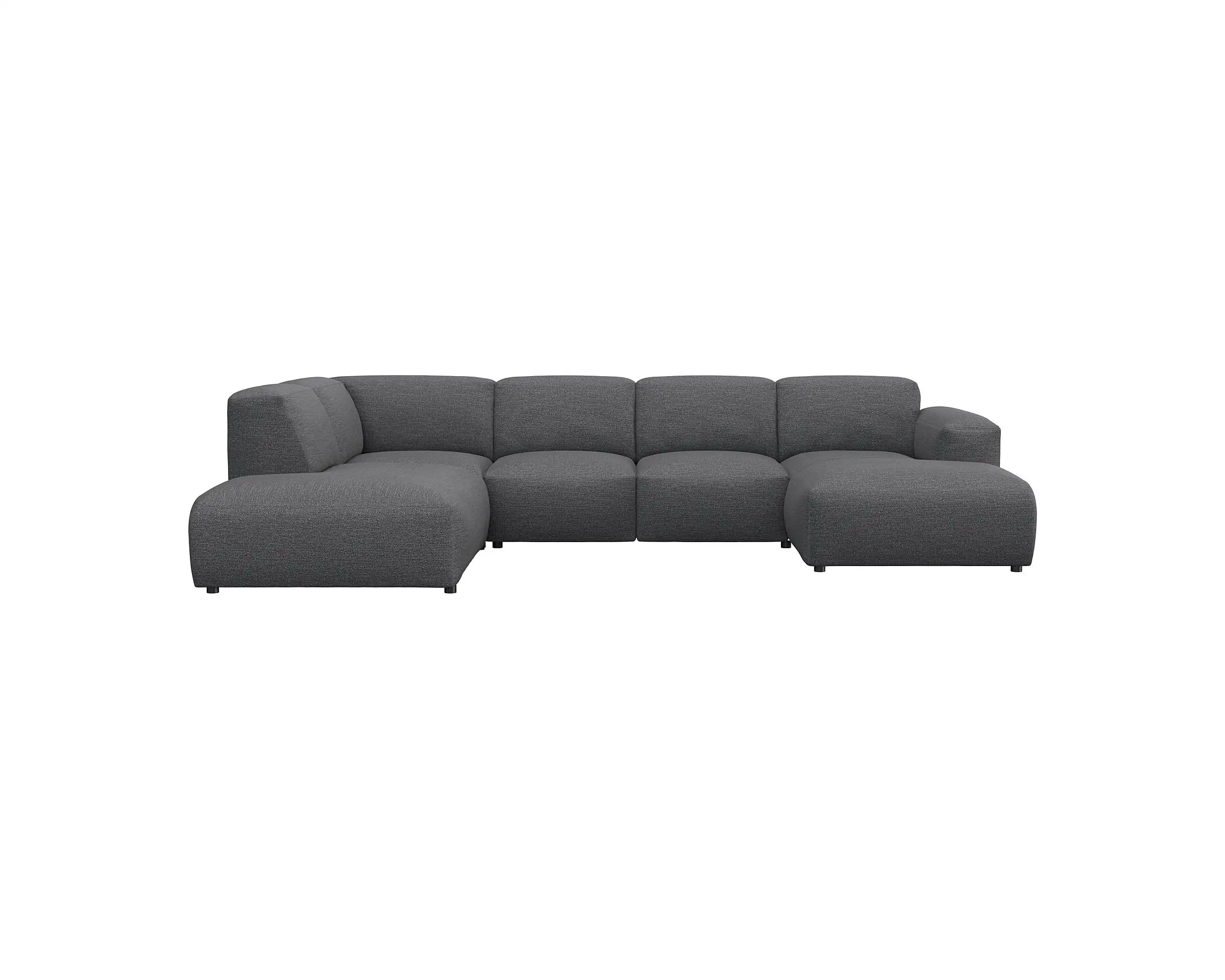 Flexlux 2 Sitzer Eckcouch Chaiselong Open-End Bild 1