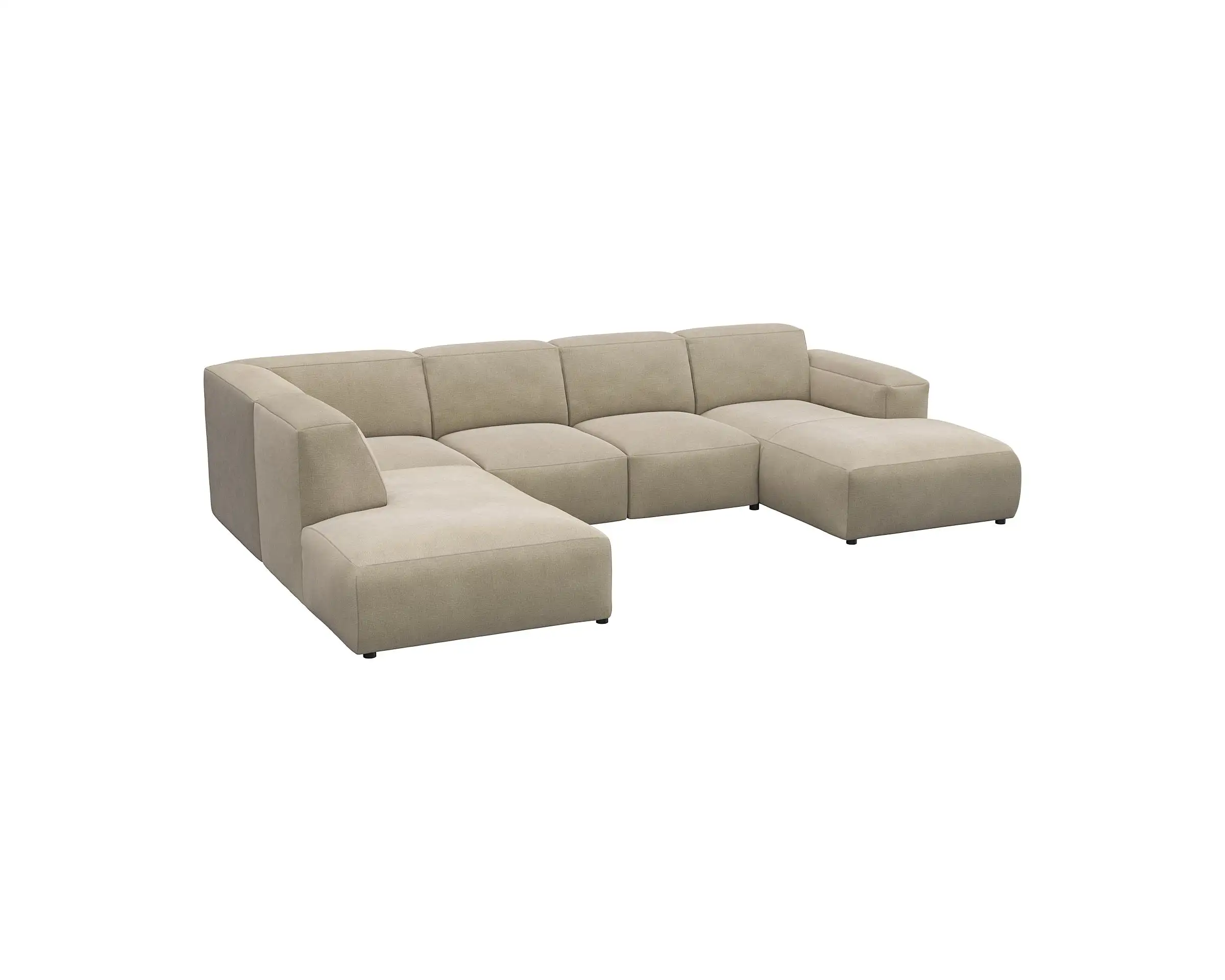 Flexlux 2 Sitzer Eckcouch Chaiselong Open-End Bild 2