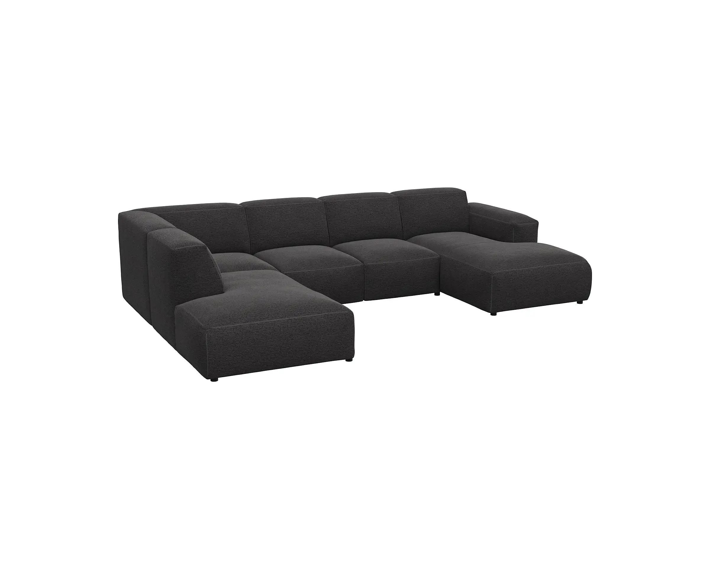 Flexlux 2 Sitzer Eckcouch Chaiselong Open-End Bild 2