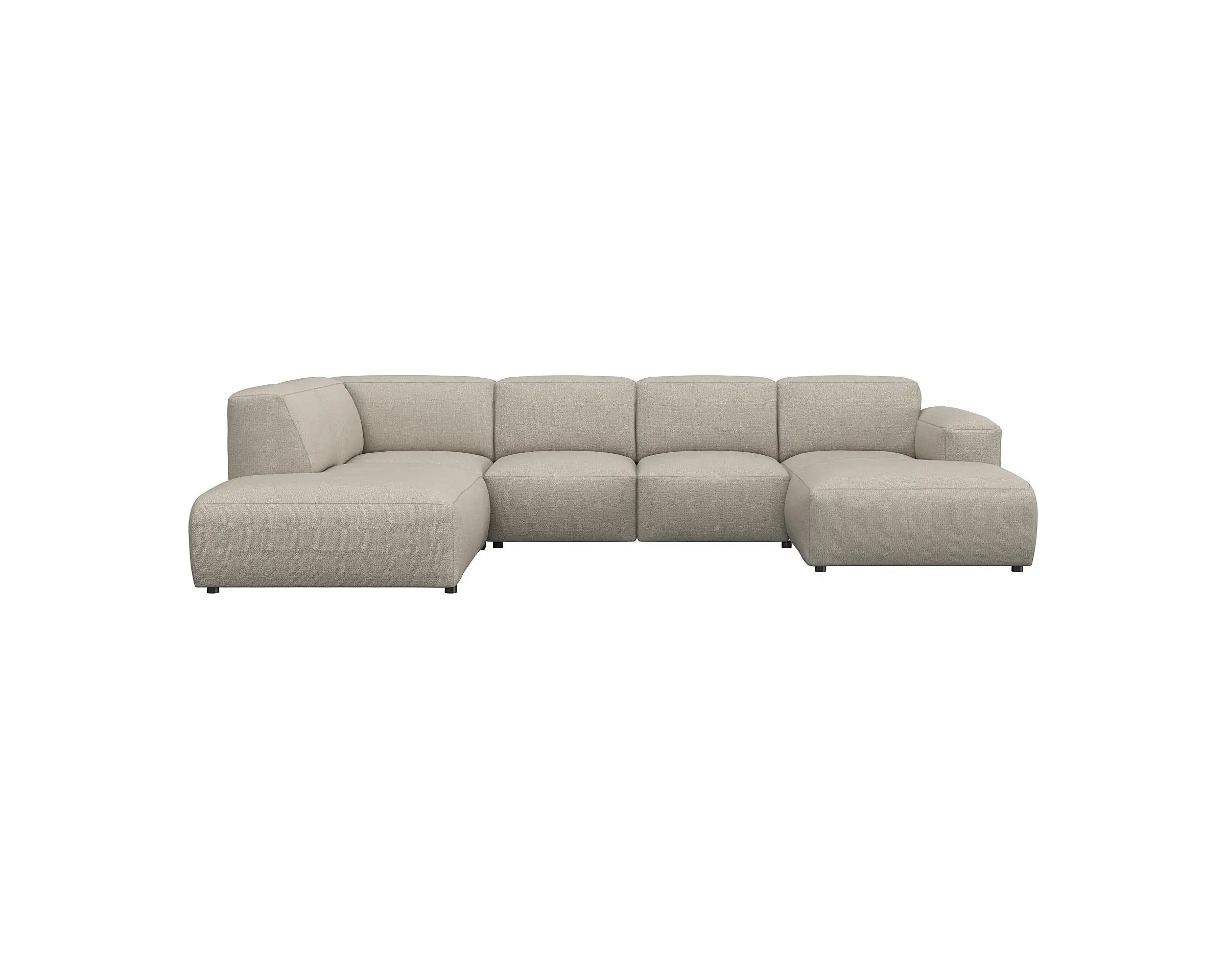 Flexlux 2 Sitzer Eckcouch Chaiselong Open-End Bild 1