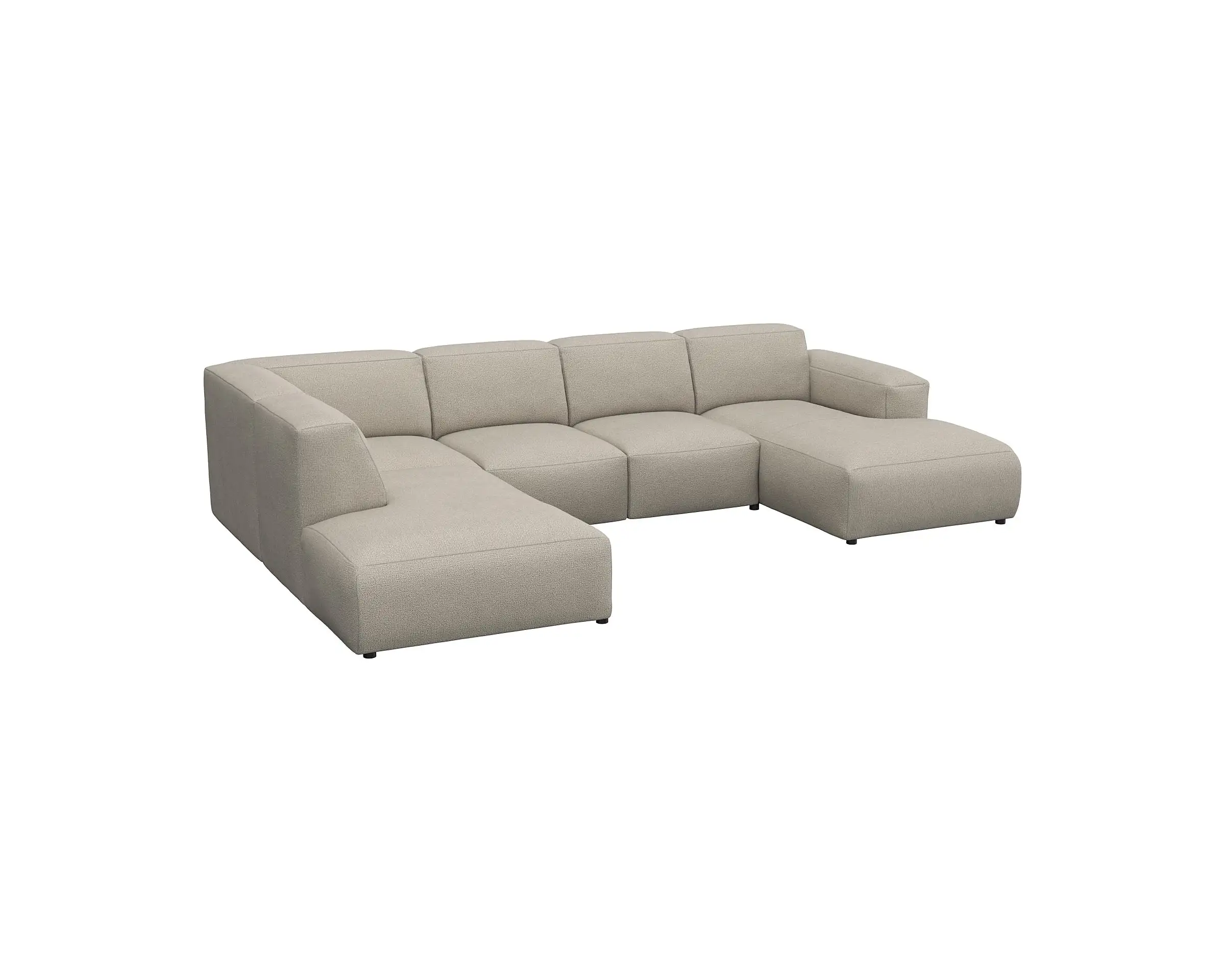 Flexlux 2 Sitzer Eckcouch Chaiselong Open-End Bild 2