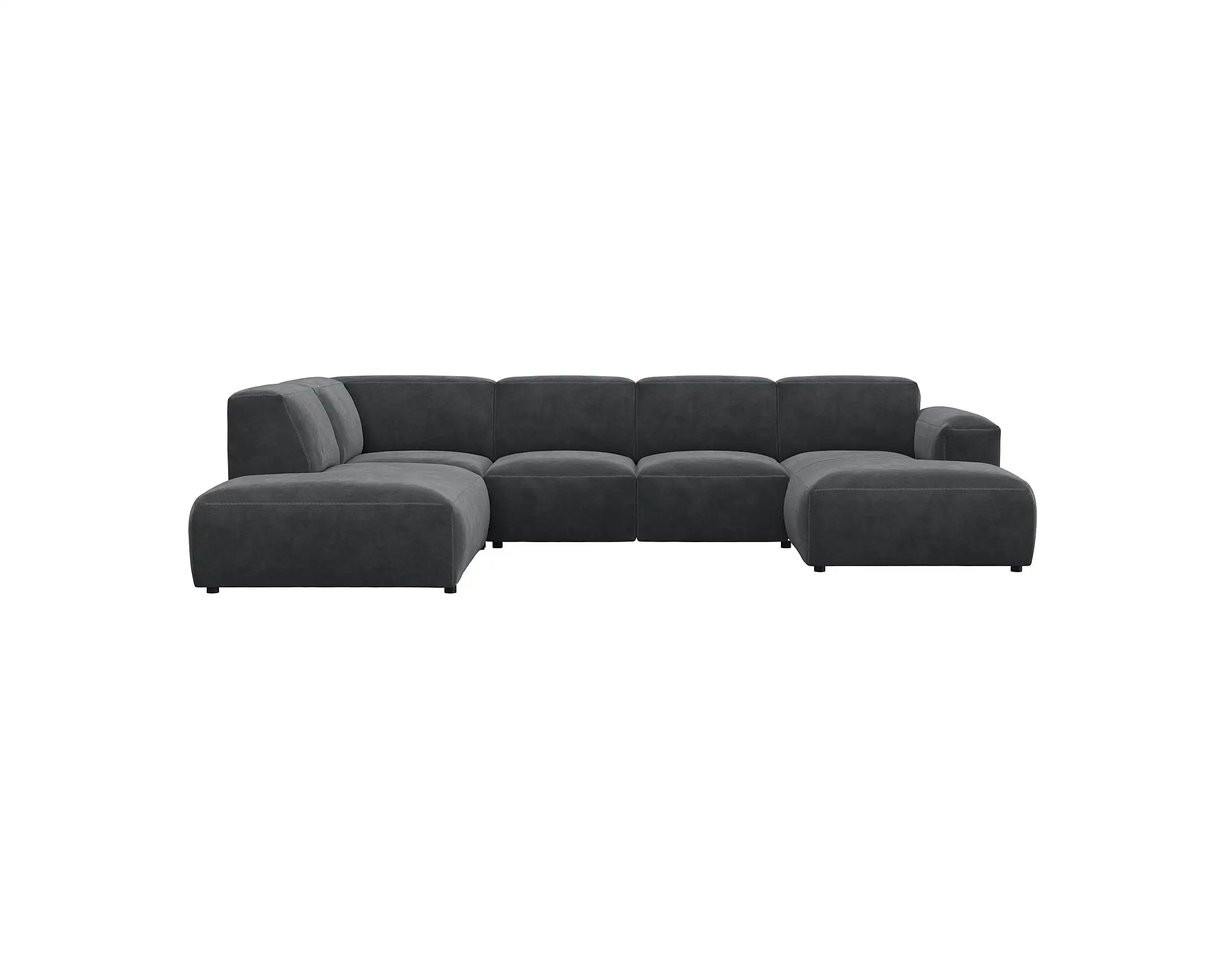 Flexlux 2 Sitzer Eckcouch Chaiselong Open-End Bild 1