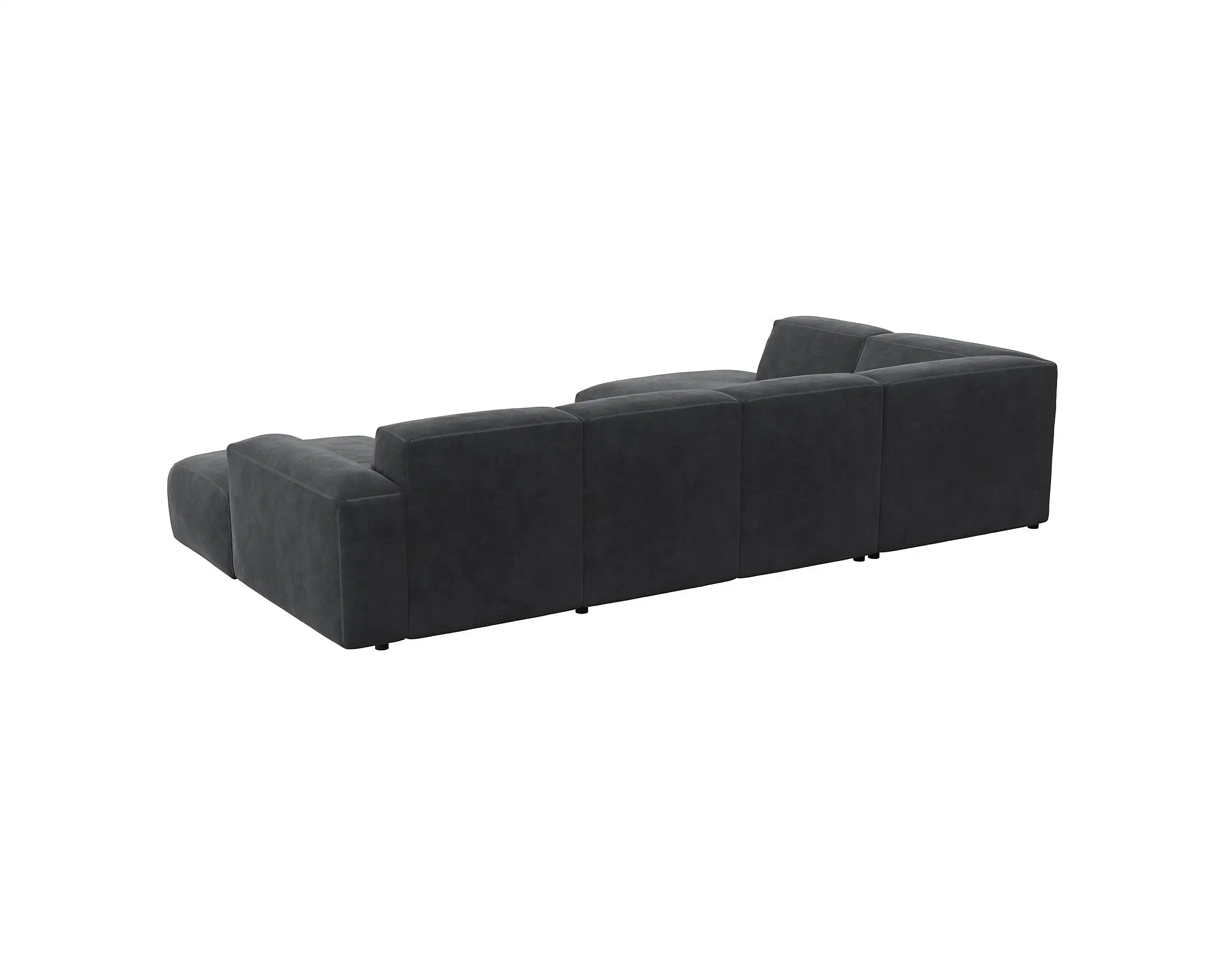 Flexlux 2 Sitzer Eckcouch Chaiselong Open-End Bild 3