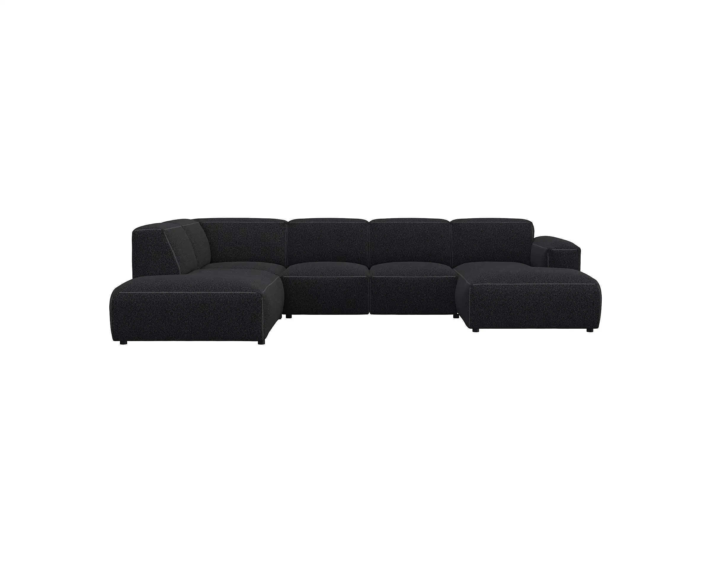 Flexlux 2 Sitzer Eckcouch Chaiselong Open-End Bild 1