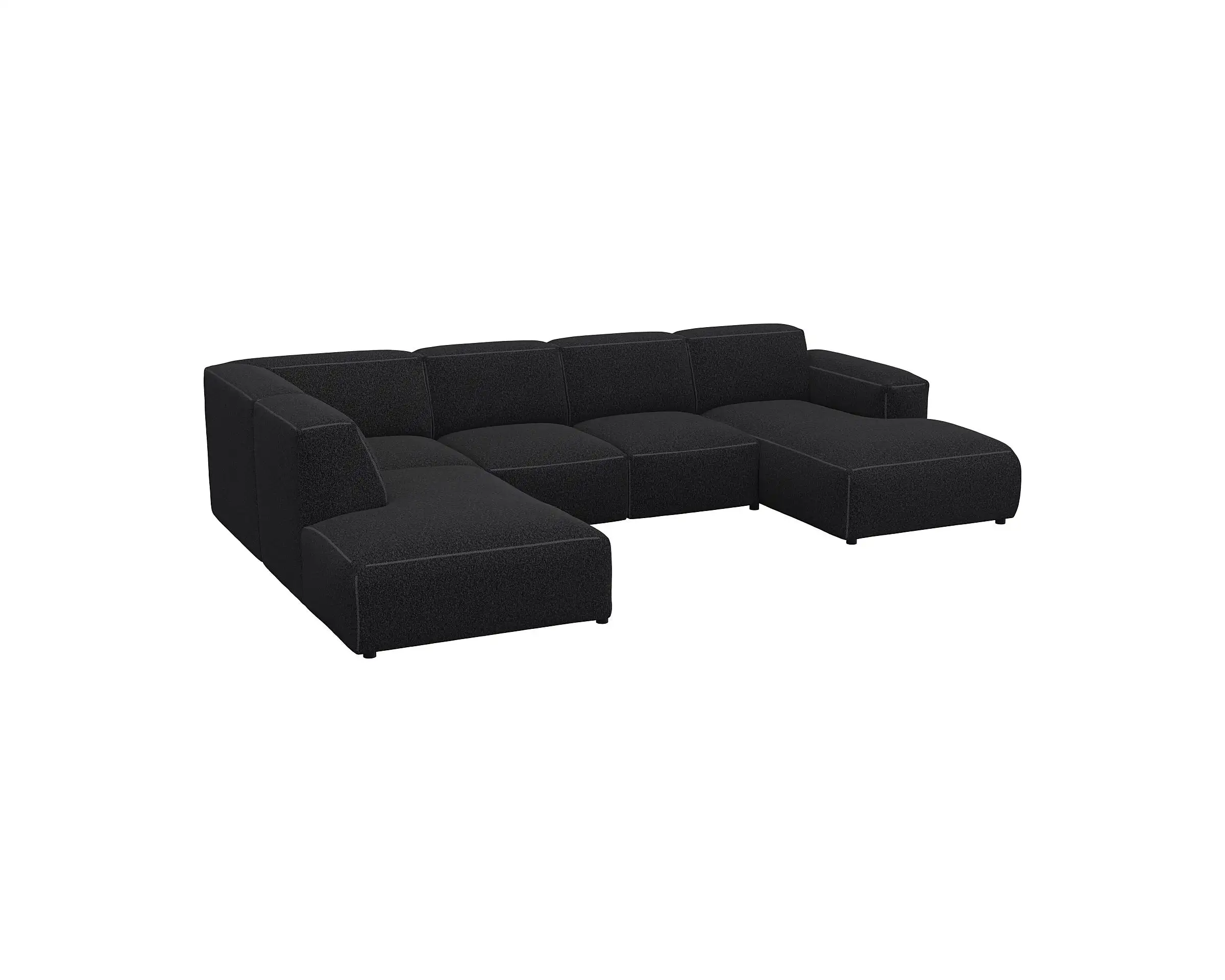 Flexlux 2 Sitzer Eckcouch Chaiselong Open-End Bild 2
