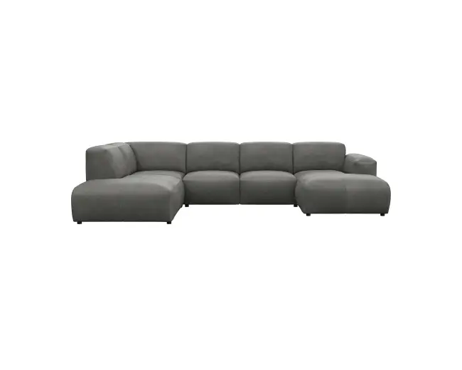 Lucera 2 Sitzer Eckcouch Chaiselong Open-End 1