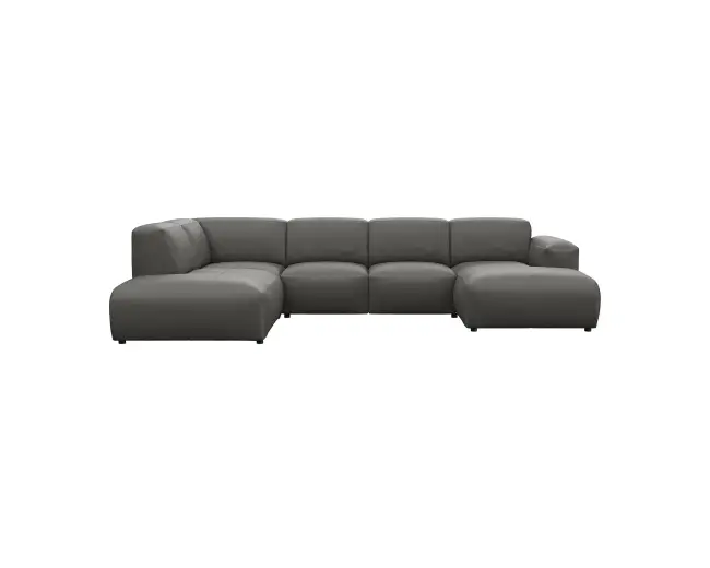 Lucera 2 Sitzer Eckcouch Chaiselong Open-End 1