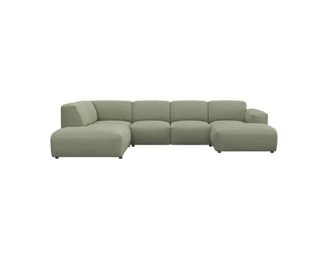 Lucera 2 Sitzer Eckcouch Chaiselong Open-End 1