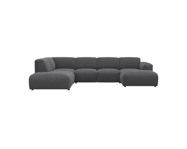Lucera 2 Sitzer Eckcouch Chaiselong Open-End 1