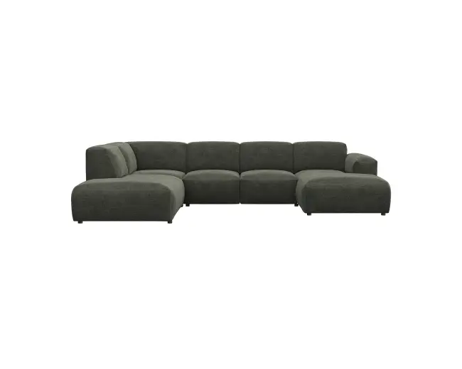 Lucera 2 Sitzer Eckcouch Chaiselong Open-End 1