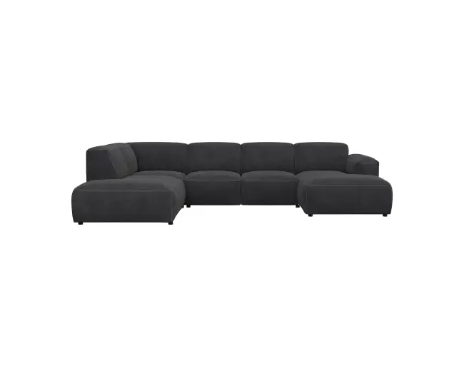 Lucera 2 Sitzer Eckcouch Chaiselong Open-End 1