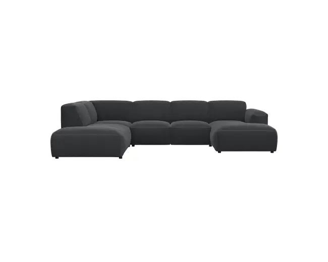 Lucera 2 Sitzer Eckcouch Chaiselong Open-End 1