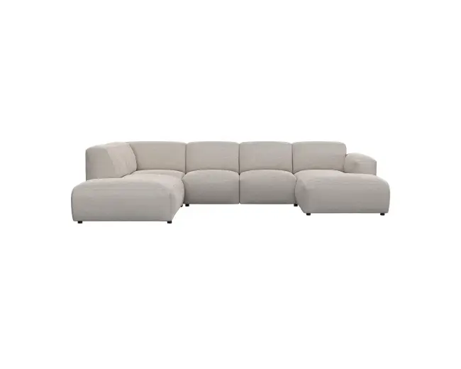 Lucera 2 Sitzer Eckcouch Chaiselong Open-End 1