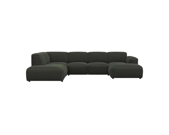 Lucera 2 Sitzer Eckcouch Chaiselong Open-End 1
